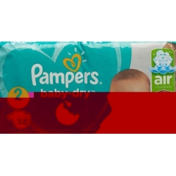 Pampers Baby Dry Grösse 2 4-8kg Mini Sparpack 60 Stück