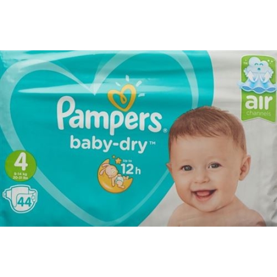 Pampers Baby Dry Maxi 9-14kg Gr4 Sparpackung 46 pcs
