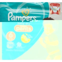 Pampers Baby Dry Pants Grösse 6 15+kg Ex La Spa 33 Stück