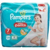 Pampers Baby Dry Pants Grösse 7 17+kg Ex L P Spa 30 Stück