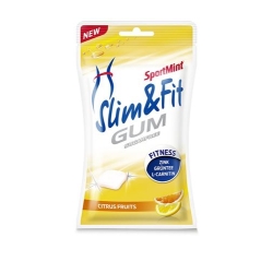 Sportmint Slim&fit Gum Citrus-Fruits Dose 80g