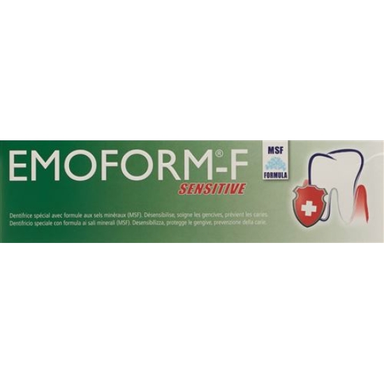 Emoform F Sensitive Zahnpaste (neue) 85ml buy online