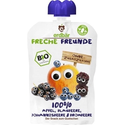 Freche Freunde Quetschmus Apf Blaub Joh&brom 100g