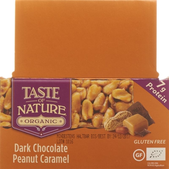 Taste Of Nature Riegel Protein Peanut 16x 40g buy online