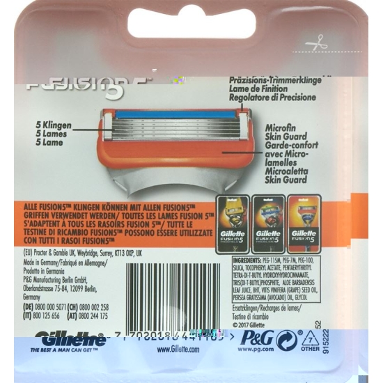 Gillette Fusion Klingen 8 Stück buy online