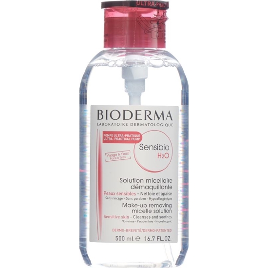 Bioderma Sensibio H20 Pump Dispenser 500ml buy online