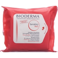 Bioderma Sensibio Lingettes H20 Ps 25 Stück