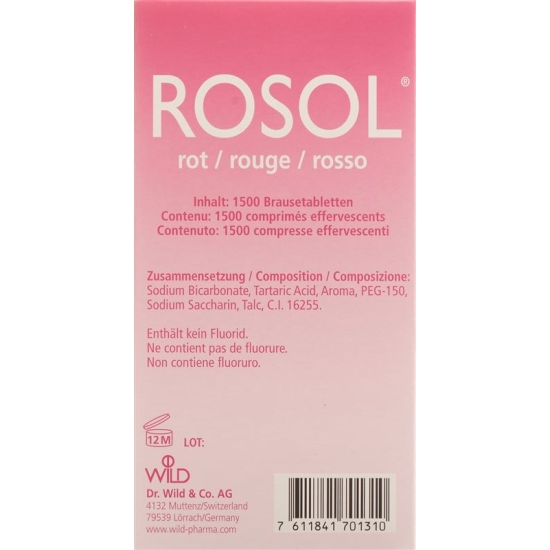 Rosol Brausetabletten 1500 Stück buy online