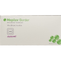 Mepilex Border Schaumverband 10x20cm 5 Stück