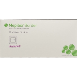 Mepilex Border Schaumverband 10x20cm 5 Stück