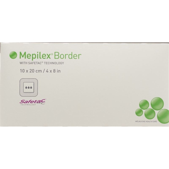 Mepilex Border Schaumverband 10x20cm 5 Stück buy online