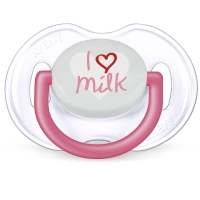 Avent Philips Beruhigungssauger I love Mama und I love Milk 0-6 Monate Girl 2 Stück