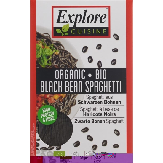 Explore Cuisine Spaghetti Schwarz Bohnen Bio 200g buy online