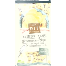 De Rit Kichererbsen-Chips Meersalz Bio 75g