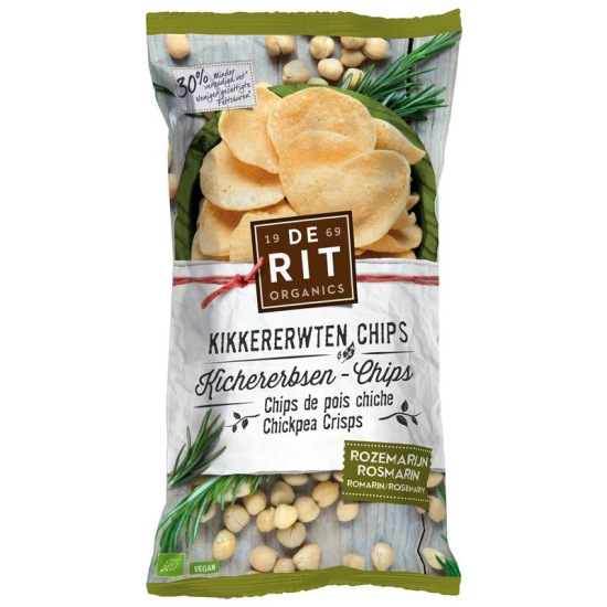 De Rit Kichererbsen-Chips Rosmarin Bio 75g buy online