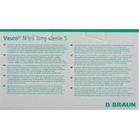 Vasco Nitril Handschuhe S Long Steril 50 Paar
