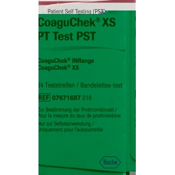 CoaguChek XS PT PST German / Italian / Dutch / French 24 pcs