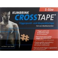 Crosstape Schmerz- Akupunkturtape S 400 Stück
