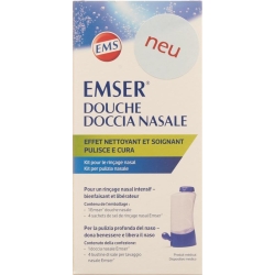 Emser nasal douche + 4 bags of nasal rinsing salt