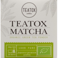 Teatox Matcha Pulver Dose 30g