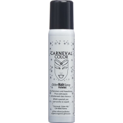 Carneval Color Glitter Hair Spray Silber 100ml
