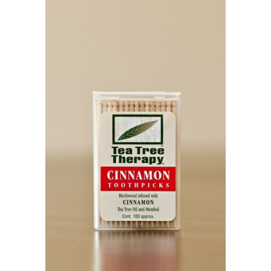 Tea Tree Therapy Zahnstocher Zimt 100 Stück buy online