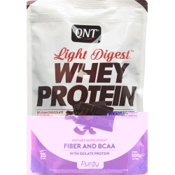 Qnt Light Digest Whey Protein Belgian Choco 500g