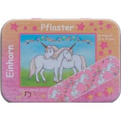 Doell Heftpflaster 19x72mm Einhorn Dose 20 Stück