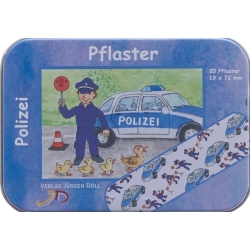 Doell Heftpflaster 19x72mm Polizei 20 Stück