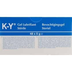 K Y Gelee Gleitmittel Steril (neu) 48x 5g