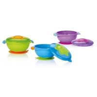 Nuby Breischale Microwave mit Deckel