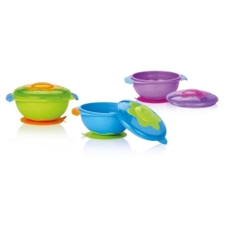Nuby Breischale Microwave mit Deckel