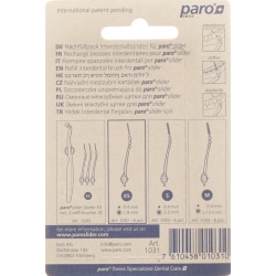Paro Slider Refill-Brushes XS 6 Stück