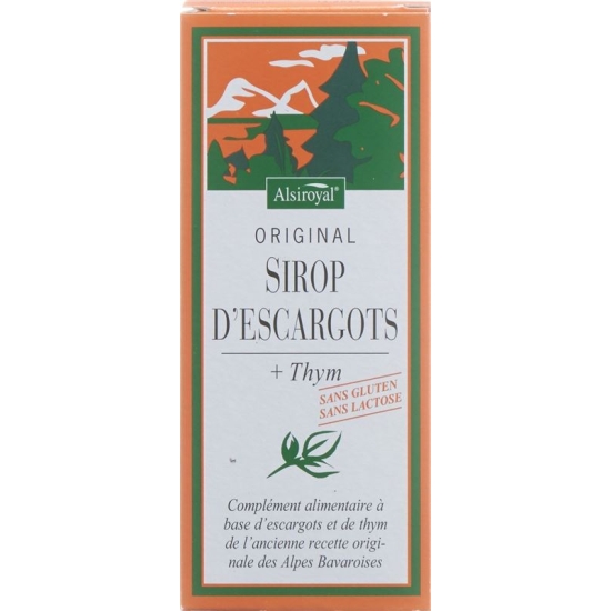 Alsiroyal Original Schnecken Sirup Thymian 150ml buy online