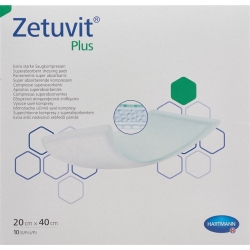 Zetuvit Plus Absorptionsverband 20x40cm 10 Stück