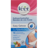 Veet Kaltwachsstreifen Bikini & Achseln Sensible Haut 8x 2 Stück