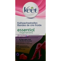 Veet Kaltwachsstreifen Beine&Körper Essen 10x 2 Stück