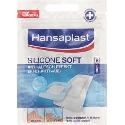 Hansaplast Silikon Pflaster Mixpack 8 Stück