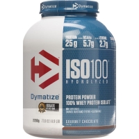 Dymatize Iso 100 Gourmet Chocolate Dose 2200g