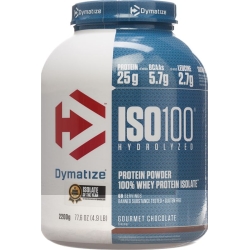 Dymatize Iso 100 Gourmet Chocolate Dose 2200g