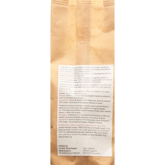 Morga Maranta-Tapioka Stärkemehl Bio Beutel 150g buy online