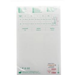 Actico Ulcersys Unterstrumpf XL Stand Weiss 3 Stück