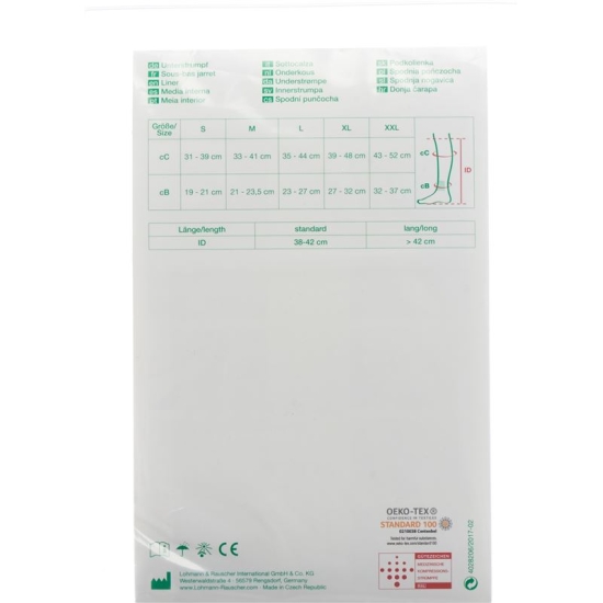 Actico Ulcersys Unterstrumpf XXL Stand Weiss 3 Stück buy online