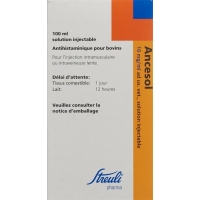 Ancesol Injektionslösung 10mg/ml Ad Us Vet. Flasche 100ml