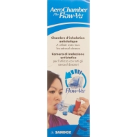 Aerochamber Plus Flow-vu without mask Blue