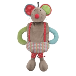 Fashy Kuscheltier-Wärmflasche 0.8L Maus Fred