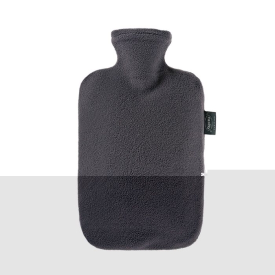 Fashy Wärmflasche 2L Vlies Bezug Anthrazit buy online