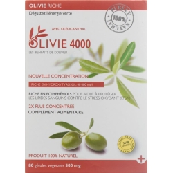 Olivie Force 500mg Gelules Vegetale 80 Stück
