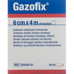 Gazofix Kohae Fixierbinde 6cmx4m Hautfarbig Latexfrei