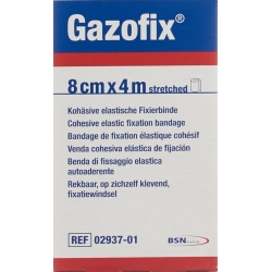 Gazofix Kohae Fixierbinde 8cmx4m Hautfarbig Latexfrei